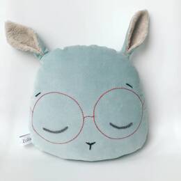 Coussin Lapin bleu - Moomie