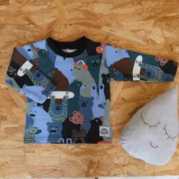 Tshirt Manches longues Ours - Moomie