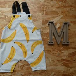 Salopette courte Bananes - Moomie