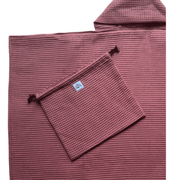 Cape de bain terracotta - Moomie