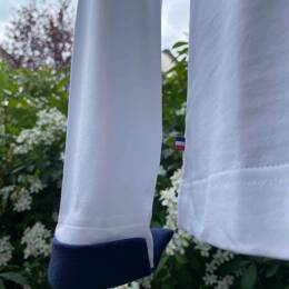 T-shirt Manches Longues & manchettes Bleu Marine