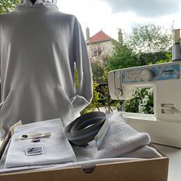 KIT à Coudre Sweat Capuche mixte