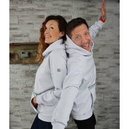 Sweat "INDUS" Gris Clair Mixte