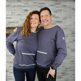 Sweat sans capuche & poche "INDUS"
