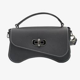 Sac baguette en cuir