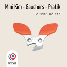 Mini Kim - Ouvre-boîtes pour les gauchers | Pratik