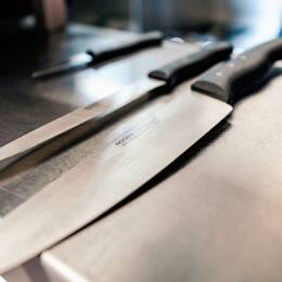 Couteau de Chef - Lame 20 cm -  Noir | Expert Affidenté® Polypro