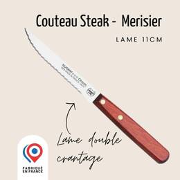 Couteau steak - Lame 11cm double crantage | Classic Bois