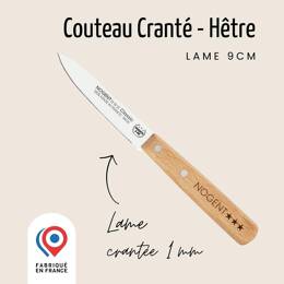 Couteau d’Office – Lame 9 cm Crantée 1 mm | Classic Bois