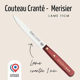Couteau Tomate – Lame 11cm crantée 1mm | Classic Bois