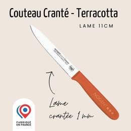 Couteau Tomate – Lame 11cm Crantée 1mm | Classic Polypro ~ Les Pastels