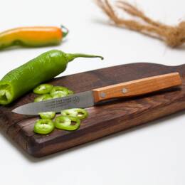 Couteau d’Office – Lame 9 cm – 4 dents au mm | Expert Affidenté® Bois