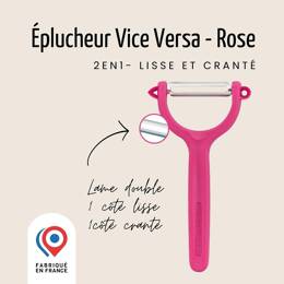 Éplucheur - Vice & Versa - 2 en 1 - Lisse et Cranté | Nogent Daily