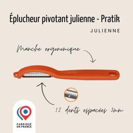 Éplucheur “I” – Pivotant – Julienne | Nogent Daily