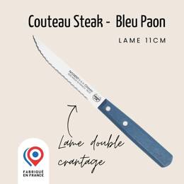 Couteau steak - Lame 11cm double crantage | Nogent Iconic