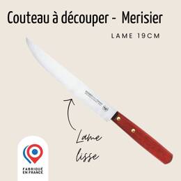 Couteau à découper tranchelard – Lame lisse 19cm | Nogent Iconic