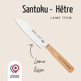 Couteau Mini Santoku -  Lame lisse 11cm  | Nogent Iconic