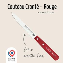 Couteau Tomate – Lame 11cm crantée 1mm | Nogent Iconic