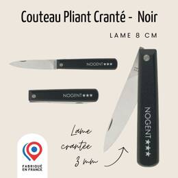 Office Pliant - Lame 8cm crantée 3mm | Les Spécialistes
