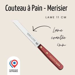 Couteau Baguette - Lame 11cm crantée 6mm | Nogent Iconic