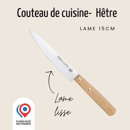 Couteau de Cuisine - Lame Lisse 15cm  | Nogent Iconic