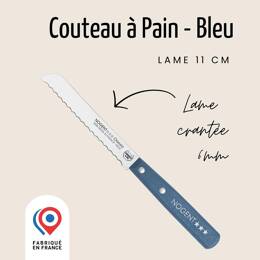 Couteau Baguette - Lame 11cm crantée 6mm | Nogent Iconic