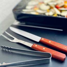 Lot Service à Découper - Couteau du chef 19cm & Fourchette 15cm | Nogent Iconic