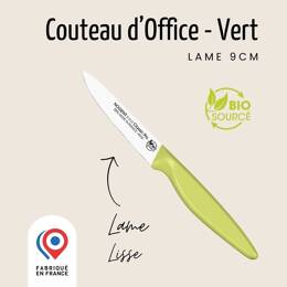 Couteau d'Office – Lame Lisse 9cm | Les Responsables