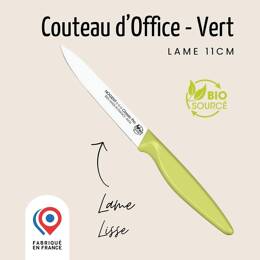 Couteau d'Office – Lame Lisse 11cm | Les Responsables