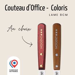 Couteau d’Office – Lame Lisse 8 cm | Nogent Iconic