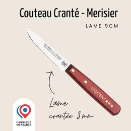 Couteau d’Office – Lame 9 cm Crantée 3 mm | Nogent Iconic