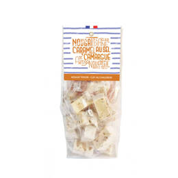 Nougat tendre au caramel d'Isigny et sel de Camargue IGP - Cavalier Mariniere 175g - Nougats d'été  - Marinière