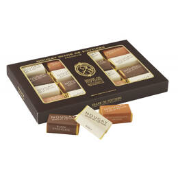 16 Dominos nougats de Montélimar assortis - Étui carton 180g - Nougats assortis