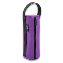 Sacoche toile violette