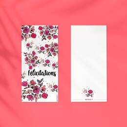 Félicitations fleuries