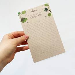 Fiche de suivi de vos bocaux