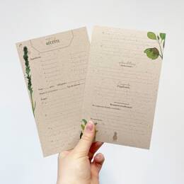 Fiche recettes culinaires