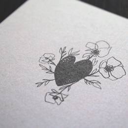 Tampon Coeur végétal