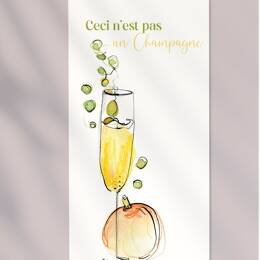 Carte Ceci n'est pas un Champagne