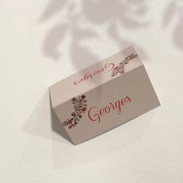 Porte-noms Collection Couronne champêtre