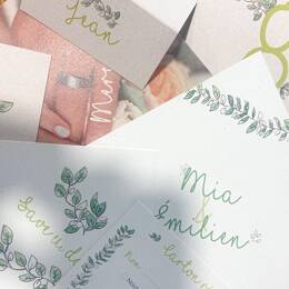 Pack papeterie de mariage Collection Végétale