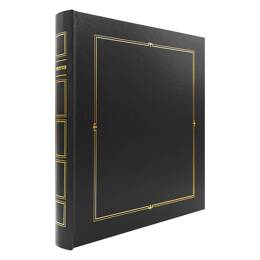 Album Photo Traditionnel Cordoue noir 600 Photos 10x15 cm - 100 pages vierges à personnaliser - 6 photos par page - Fabriqué en France - Ceanothe