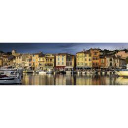 Tableau sur toile 30x97 cm - Tableau Cassis - Impression sur toile murale décorative avec châssis en Bois - Fabriqué en France - Ceanothe
