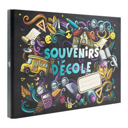 Album photos à colorier souvenirs d'école