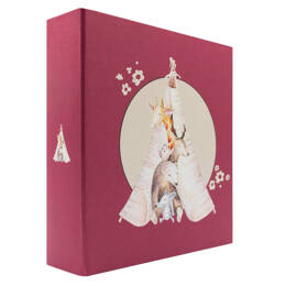 Album Photo Pochette tipi 200 Photos 10x15 cm - 100 pages pochettes légendables - 2 photos par page - Fabriqué en France - Ceanothe