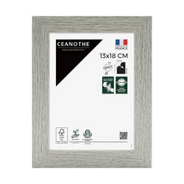 Cadre photo Australe 13x18 cm et 13x18 cm - Pour photo et poster A6 et Carte Postale  - Verre acrylique - Fabriqué en France - Brio