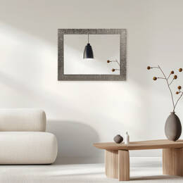 Miroir Forge métal 53x63 cm en résine plastique