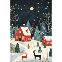 Tableau sur toile 30x45 cm -  - Impression sur toile murale décorative avec châssis en Bois - Fabriqué en France - Ceanothe