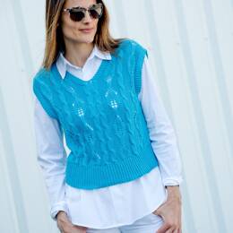 Pull BULL Torsade sans manches