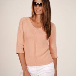 Pull FLEXI col V manches 3/4